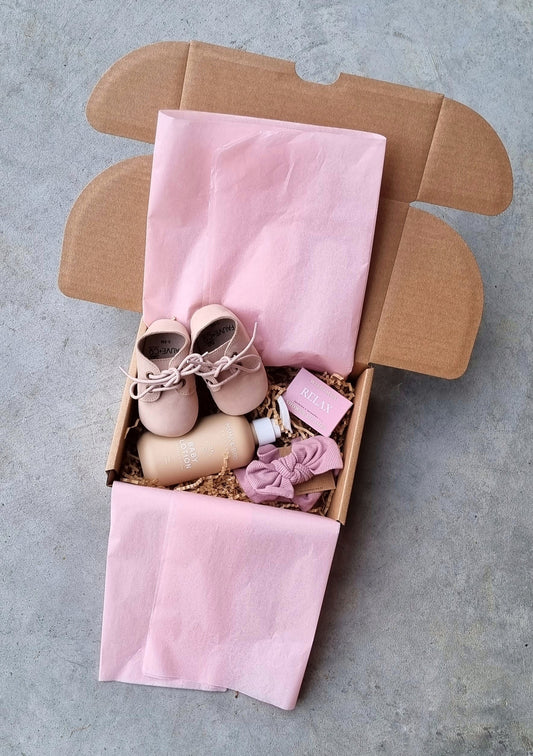 Baby Hamper- Girl-Hobart Florist Delivery-The Wild Bunch