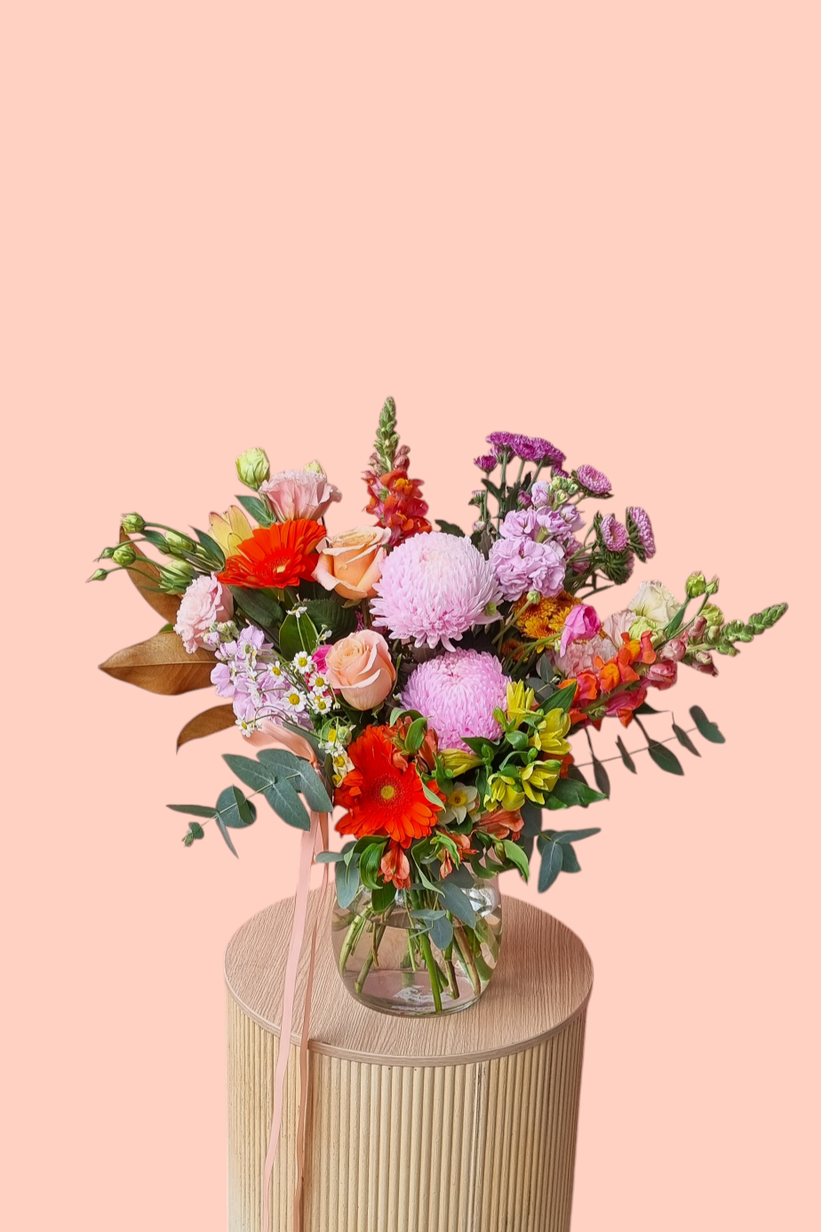 Pop of Colour- Vase-Hobart Florist Delivery-The Wild Bunch