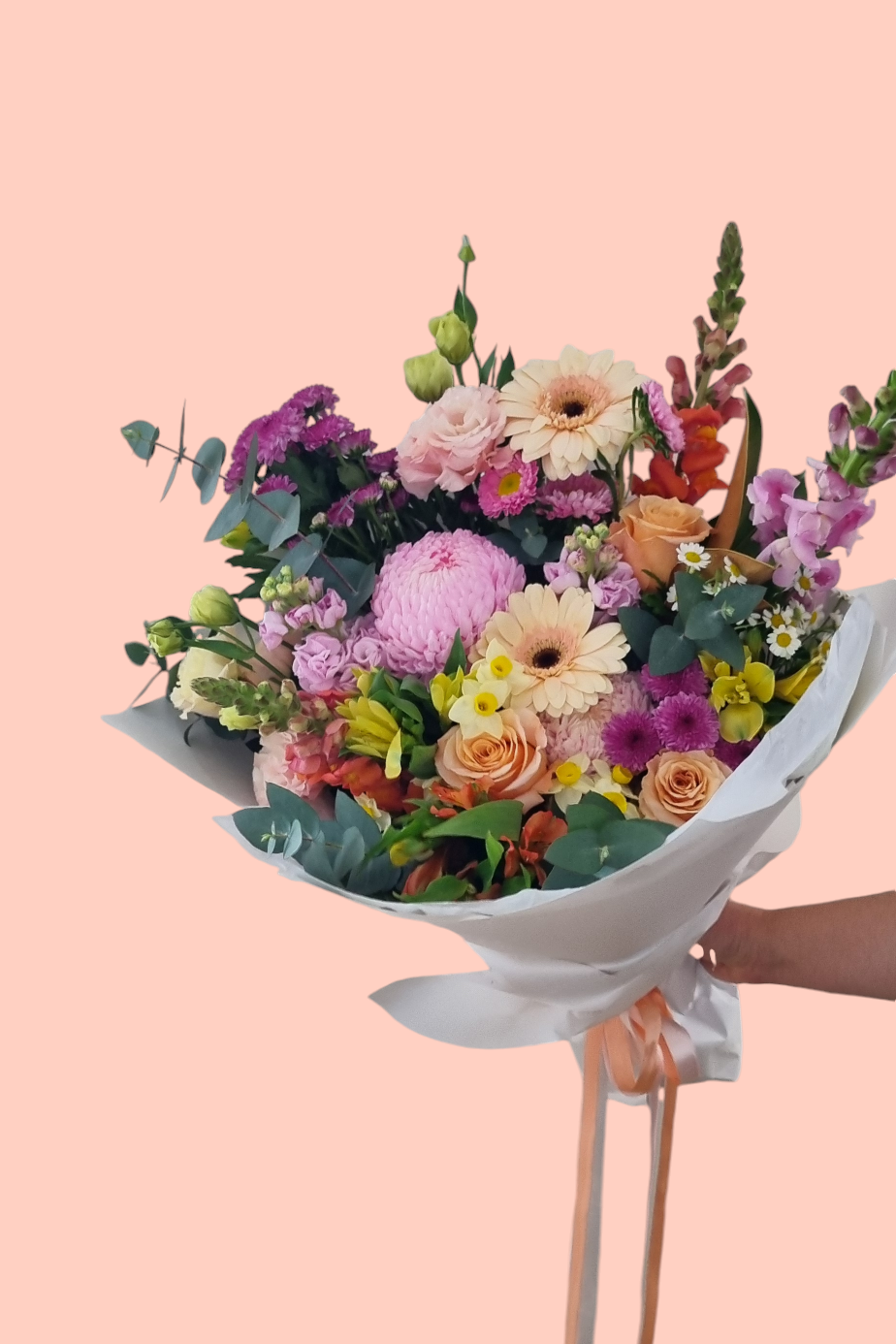 Pop of colour-Hobart Florist Delivery-The Wild Bunch