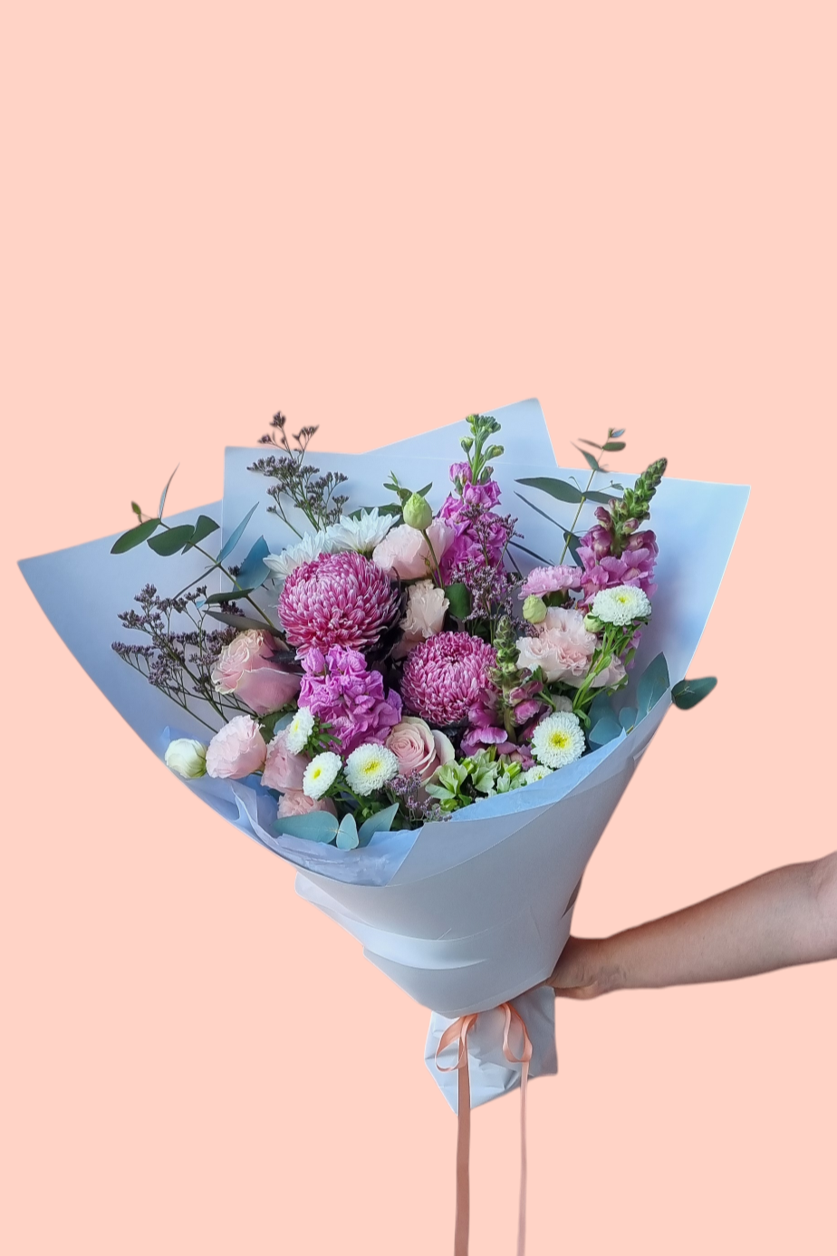 Pastel Dreams- Bouquet-Hobart Florist Delivery-The Wild Bunch