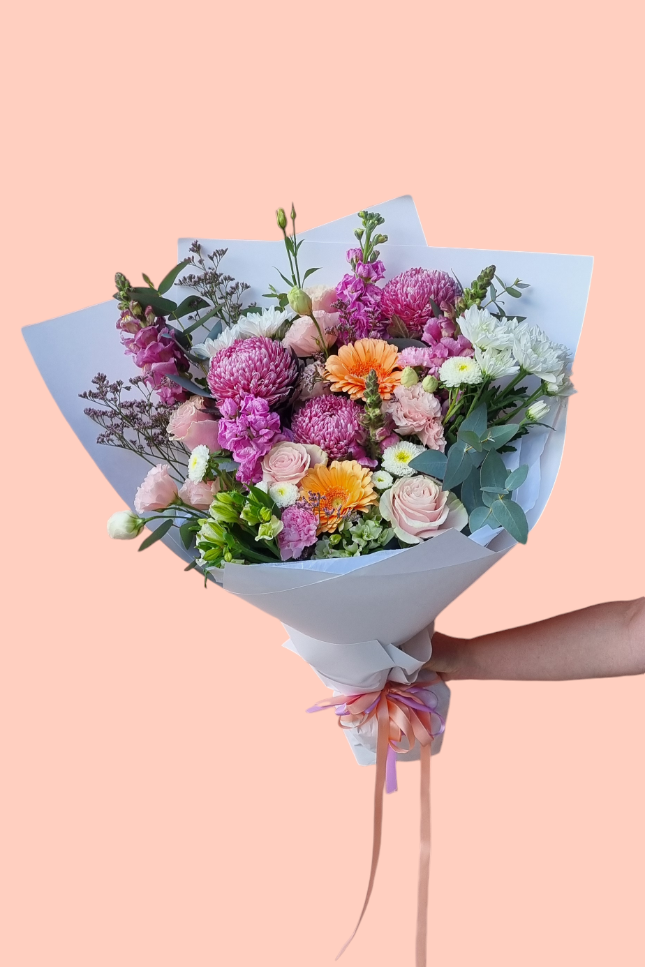 Pastel Dreams- Bouquet-Hobart Florist Delivery-The Wild Bunch